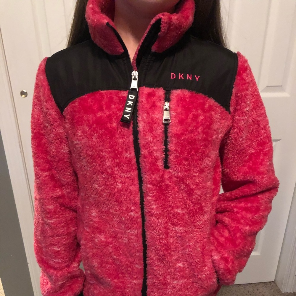 Girls DKNY zip up